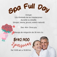 Spa Full Day - 2 Personas