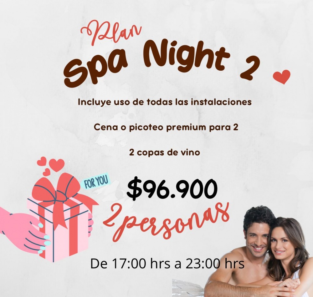 Spa Night N°2 - 2 Personas Spa Night N°2 - 2 Personas