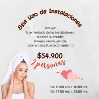 Spa Uso de Instalaciones 2 Personas