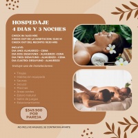 Hospedaje 4 Días y 3 Noches