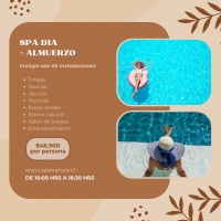 Spa Día + Almuerzo (Versión Piscina / Sol)