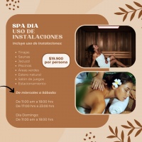 Spa Día (Uso de Instalaciones)