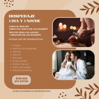 Hospedaje 1 Día y 1 Noche