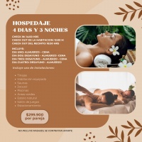 Hospedaje 4 Días y 3 Noches