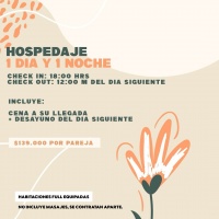 Hospedaje 1 Día y 1 Noche