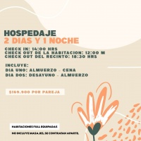 Hospedaje 2 Días y 1 Noche