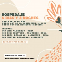 Hospedaje 4 Días y 3 Noches