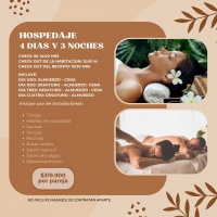 Hospedaje 4 Días y 3 Noches